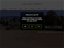 Tablet Screenshot of ladyhill.com